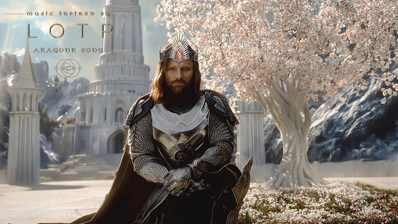 Aragorn’s Song – Rest in Gondor with Elendil’s Oath (Vocals & Lyrics) | LOTR Ambient Music