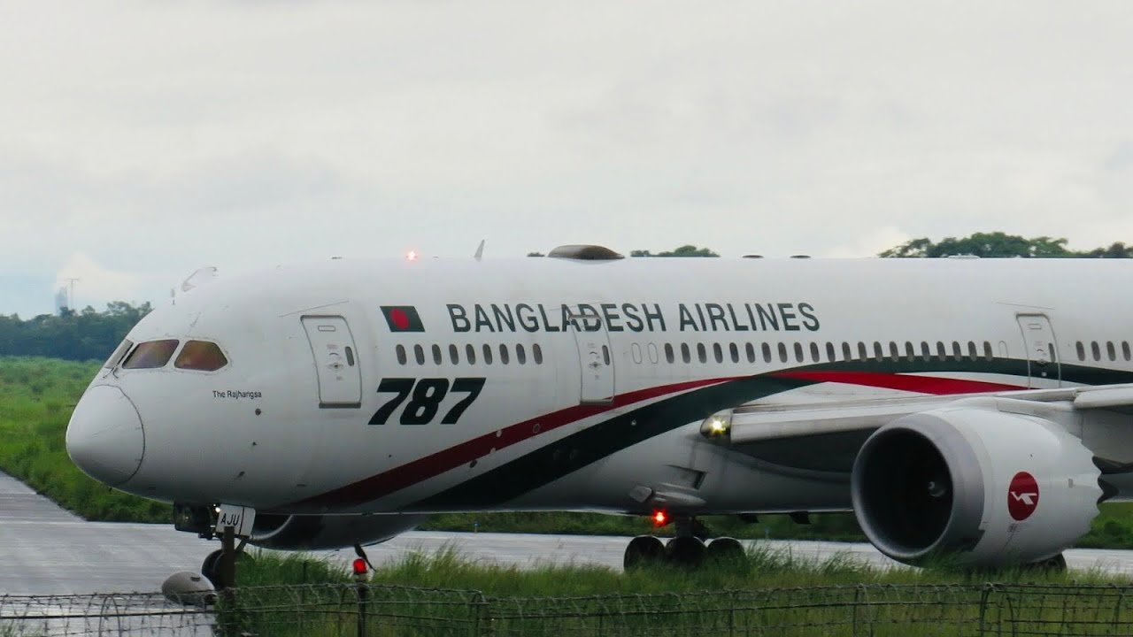 Takeoff BG202 from Sylhet Osmani Int’l Airport
