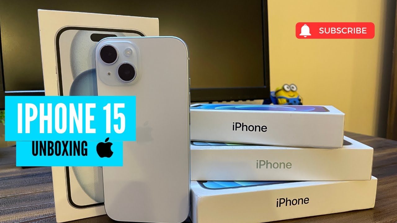 iPhone 15 128GB Blue Colour Unboxing | Overview | Rs 75000 HDFC