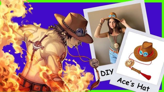 Chapéu do Portgas D. Ace - DIY One Piece.