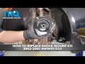 How to Replace Front Shock Mount Kit 2003-2007 Infiniti G35