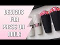 💖 ACRYLIC PRESS ON NAILS |DESIGN IDEAS FOR PRESS ON NAILS | COMPILATION