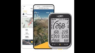 XOSS G3+ Bike Computer - YouTube