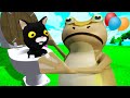 Flushing Cats Down the Toilet in Amazing Frog?