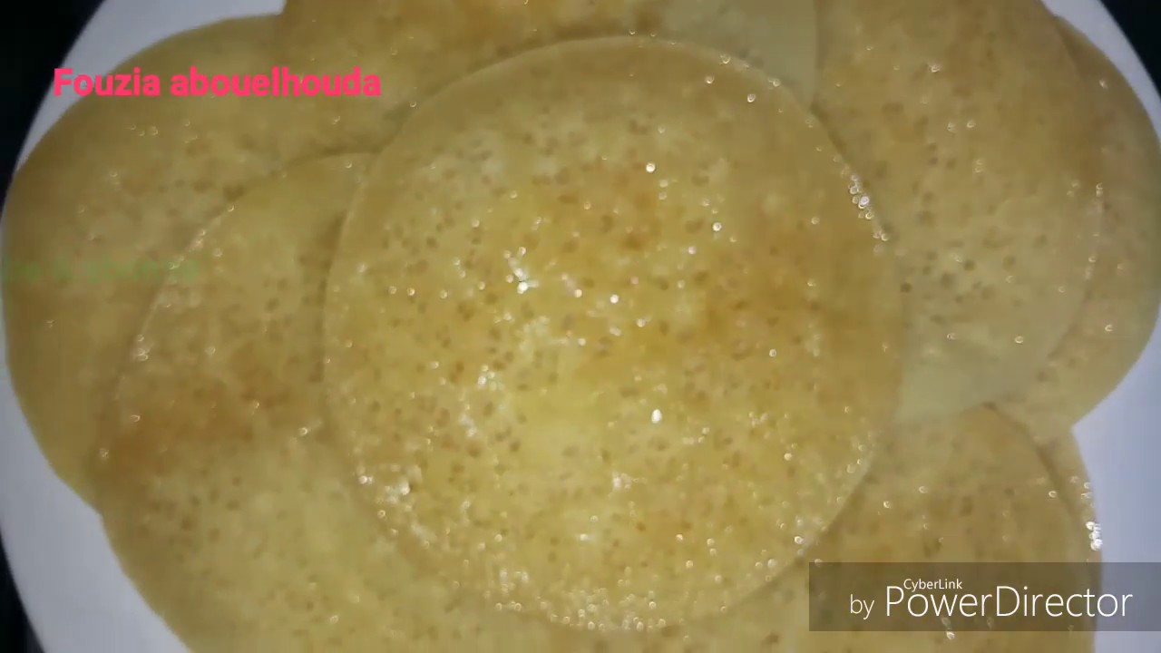 البغرير و طريقتي في تعسيله او دهنه #البغرير#الفطائر_المغربية#