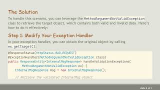 Spring Boot Validation: How to Retrieve Input Message in MethodArgumentNotValidException Handler