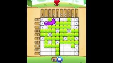 Nono Crossing Picture Nonogram Level 58 #gameplay #puzzle