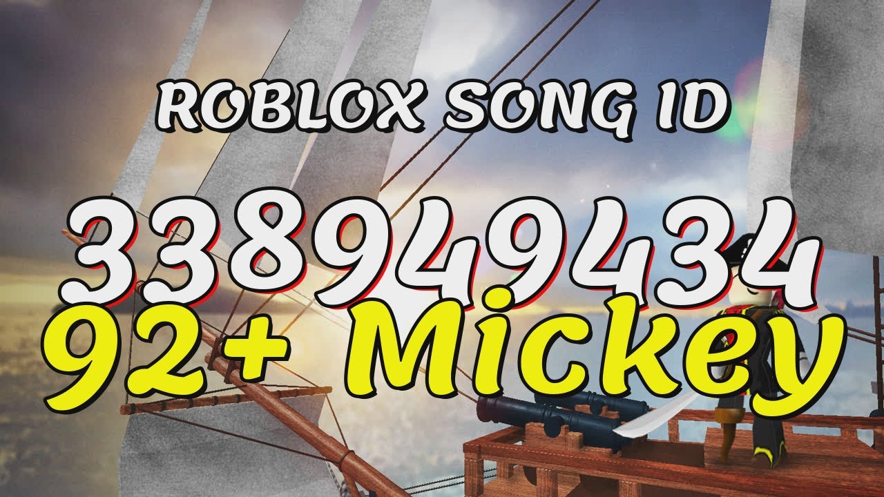 89+ Disney Roblox Song IDs/Codes 
