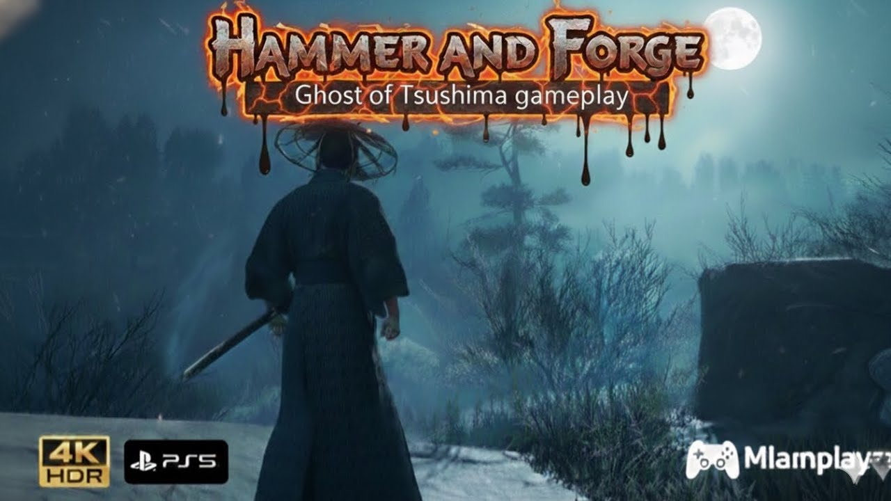 Ghost of Tsushima (4K) HDR - Gameplay|Hammer and Forge 