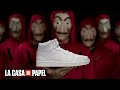 CUSTOM JORDAN1 DE LA CASA DE PAPEL !! *INCREÍBLE*