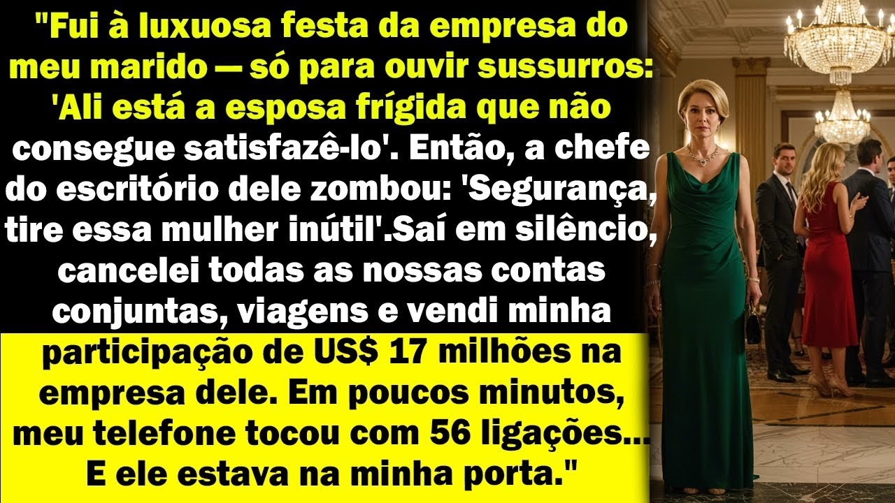 Me chamaram de 'esposa inútil —então cancelei tudo e peguei o dinheiro  O pânico dele  Não tem pr