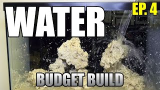 Filling your Tank with Saltwater For the First Time - Budget Build