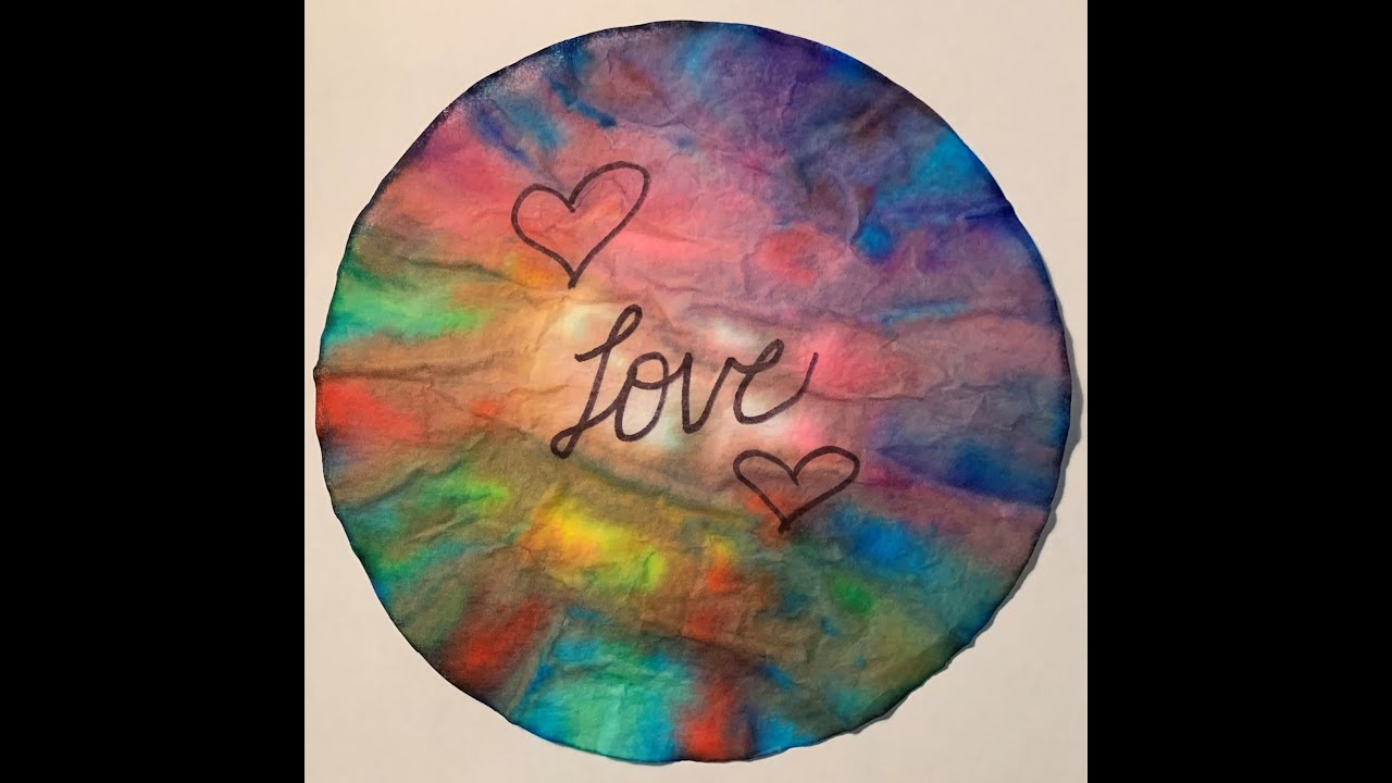 Coffee Filter Color Diffusion YouTube