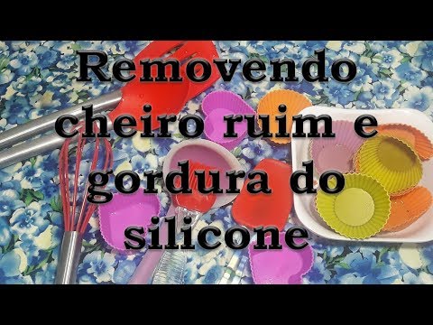 COMO REMOVER CHEIRO RUIM E GORDURA DE OBJETOS DE SILICONE