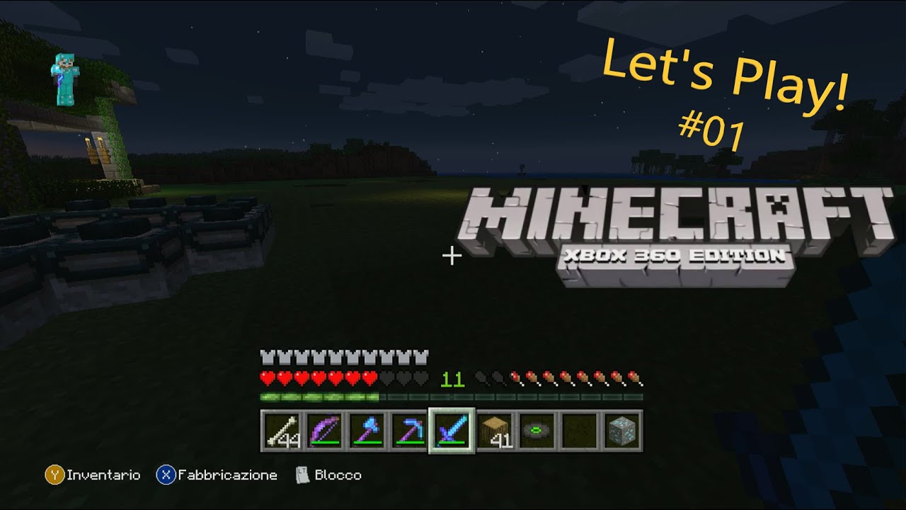 Let's Play! : Minecraft Xbox 360 Edition #01 - YouTube