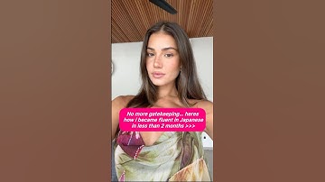 Master Japanese easily! #learnjapanese #pingoai #49g6q