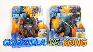 Playmates Godzilla Vs Kong Action Figures Review