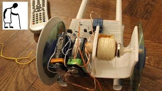 Remote release for rubber band powered car - part 3