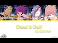 SIN DESTINY「Shout It Out!」[Hi-DRIVERS! ハイドライバーズ Color Coded Lyrics KAN/ROM/ENG]