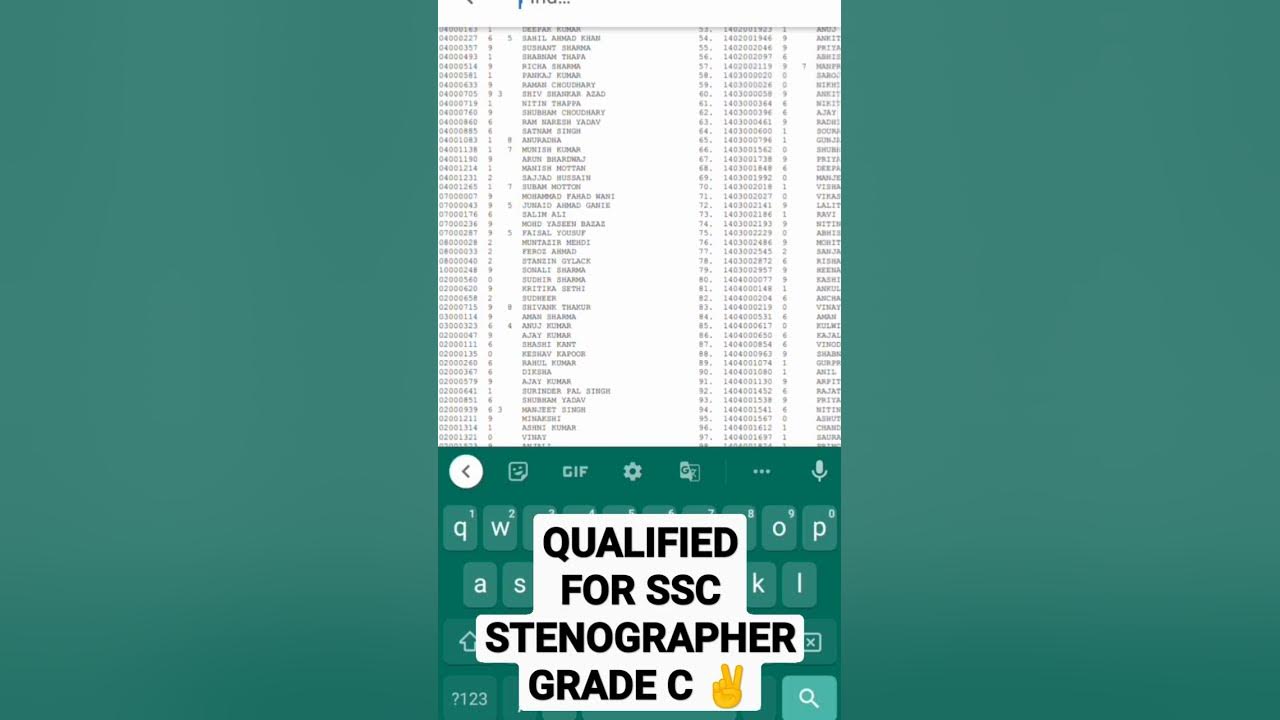 SSC Stenographer Grade C And D Result SSC CPO SSC CGL SSC STENOGRAPHER ssc-stenographer-grade-c-and-d-result-ssc-cpo-ssc-cgl-ssc-stenographer
