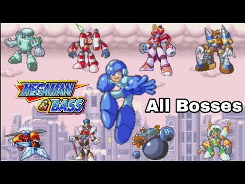 Megaman Bass All Bosses Megaman