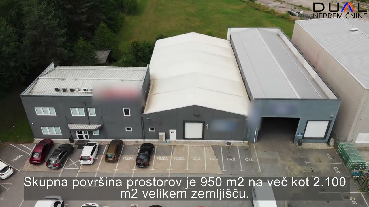 Poslovna cona Limbuš, skladiščno-proizvodni prostori s pisarnami, prodaja