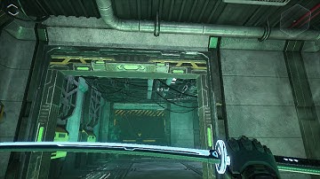 Ghostrunner - Picking Up The Pieces: Defeat Six Laser Pistol Guards Dash PS4 Pro Gameplay (2020)