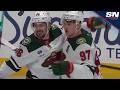 Kirill Kaprizov Pots Hat Trick vs. Red Wings