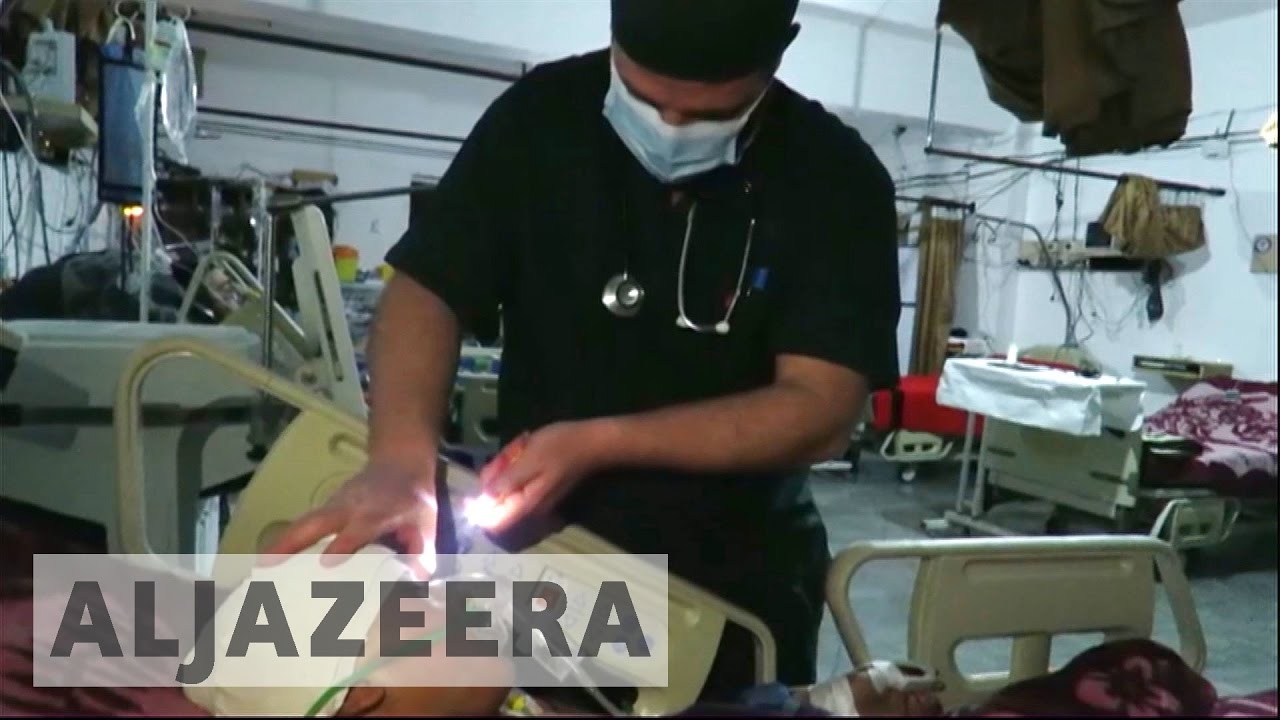 المستشفيات تحت ضغط كبير في إدلب السورية