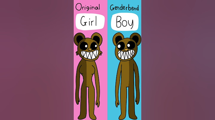 GENDERBEND CHARACTERS | ZOONOMALY | SORI STUDIO ANIMATION
