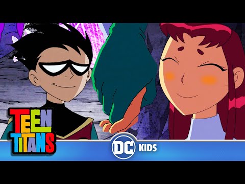 The BEST of Robin \u0026 Starfire! ❤️💜 Seasons 1-2 | Teen Titans | @dckids