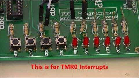 PIC16F84A-628A Timer Interrupt Delays