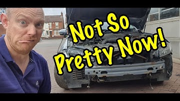 Rebuilding a Jaguar XF Sportbrake Part 2 - Teardown
