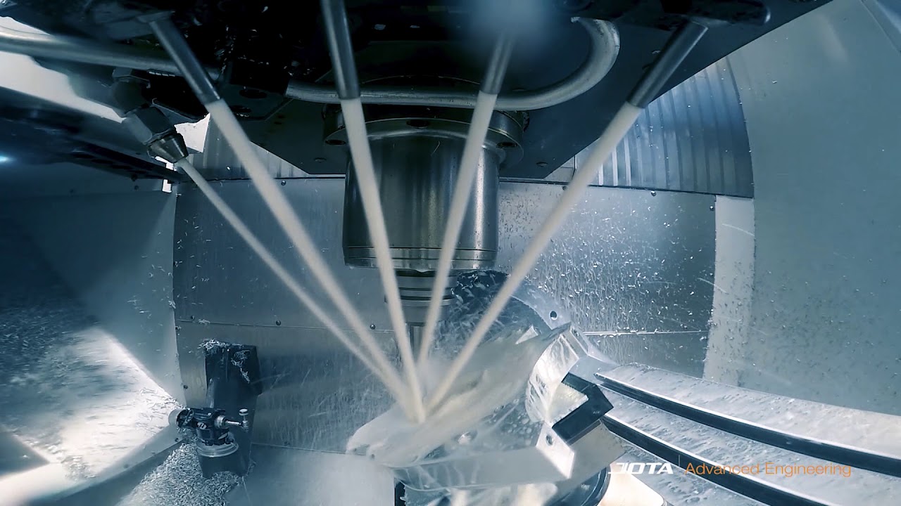 CAD CAM Programming 5 Axis Milling Jota Advanced Engineering - YouTube