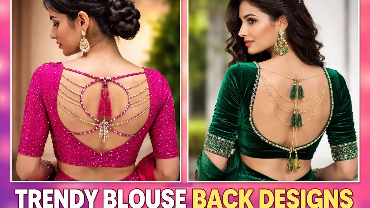 wow so elegant and beautiful blouse designs ideas❤️‍🩹❤️‍🩹#video viral#tiktok #video#blouse designs 