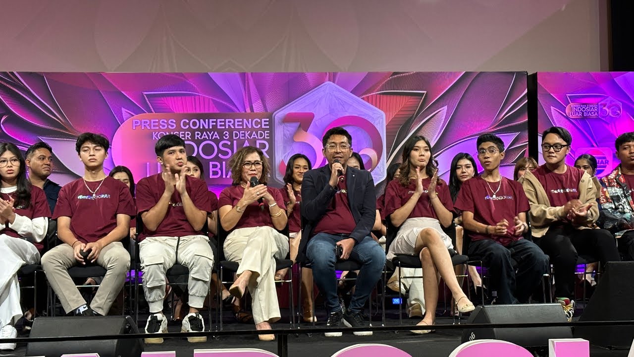 🔴[LIVE] Press Conference Konser Raya Tiga Dekade INDOSIAR