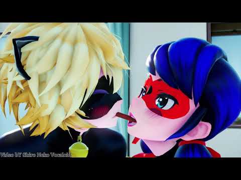 【MMD Miraculous】Pocky?【Ladybug×Chat Noir】【60fps】