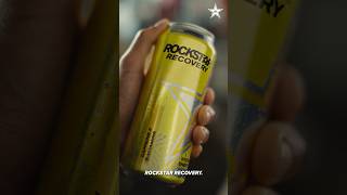 Hitting a wall? 🤦‍♀️ Revover with Rockstar Recovery Lemonade. #rockstarenergy