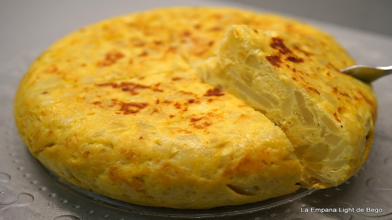 La Cocina Paso a Paso: Tortilla de patatas y cebolla o Tortilla Española