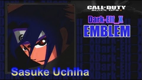 Black Ops 2 Emblem - Sasuke Uchiha