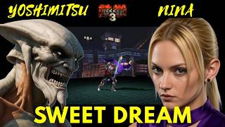Tekken 3 - YOSHIMITSU vs NINA - SWEET DREAM