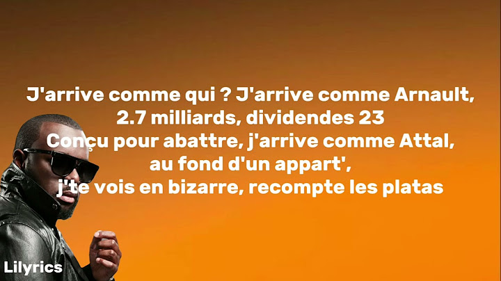 Gims - Vent du Nord (Lyrics)