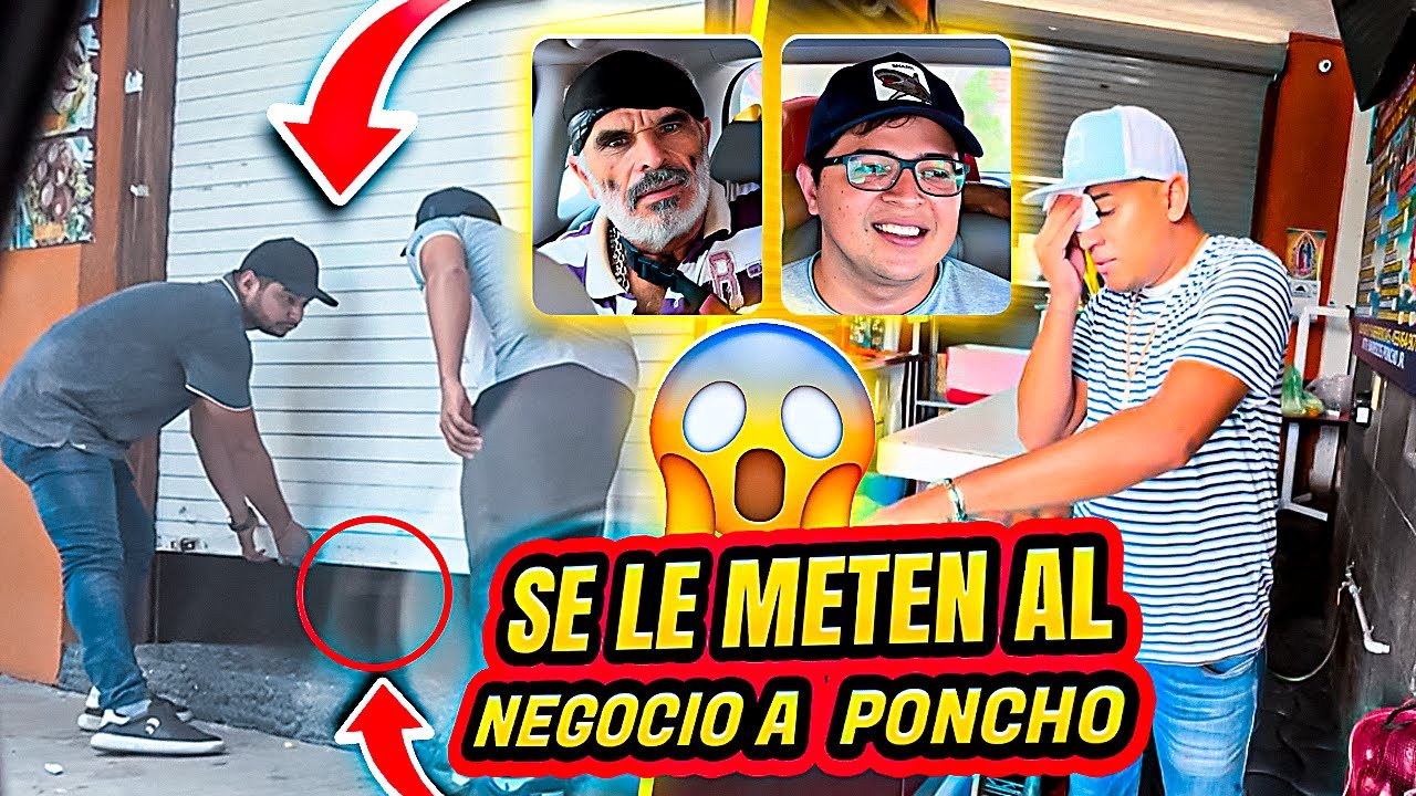 SE LE METIERON AL NEGOCIO A PONCHO | el mono fue el que dio el aviso (patrón neto)