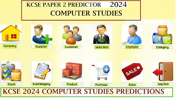 KCSE 2024 Computer Studies Full Papers Predictions