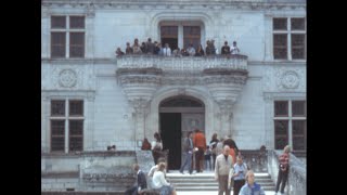 Château de Chenonceau 1978 archive footage