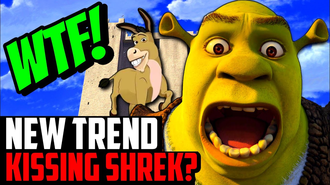 New VIRAL TREND | Kissing SHREK On Tik Tok! - YouTube