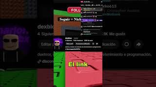 Sistema tiktok interactivo con roblox #fyp #robloxstudio #tiktoklive #0delay #robux