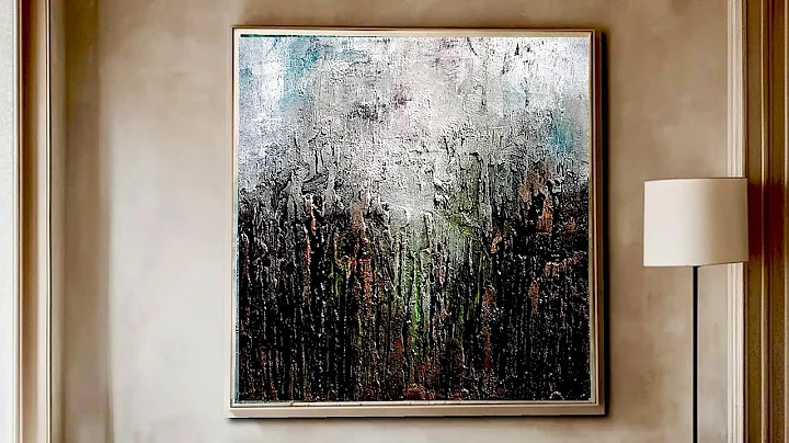 Mastering TEXTURED ABSTRACT Art / Easy ACRYLIC Painting for Beginners