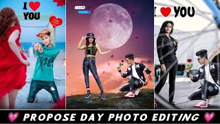 Propose Day Photo Editing 2023 | Happy Propose Day Photo Editing | Valentine Day Week Photo Editing screenshot 4