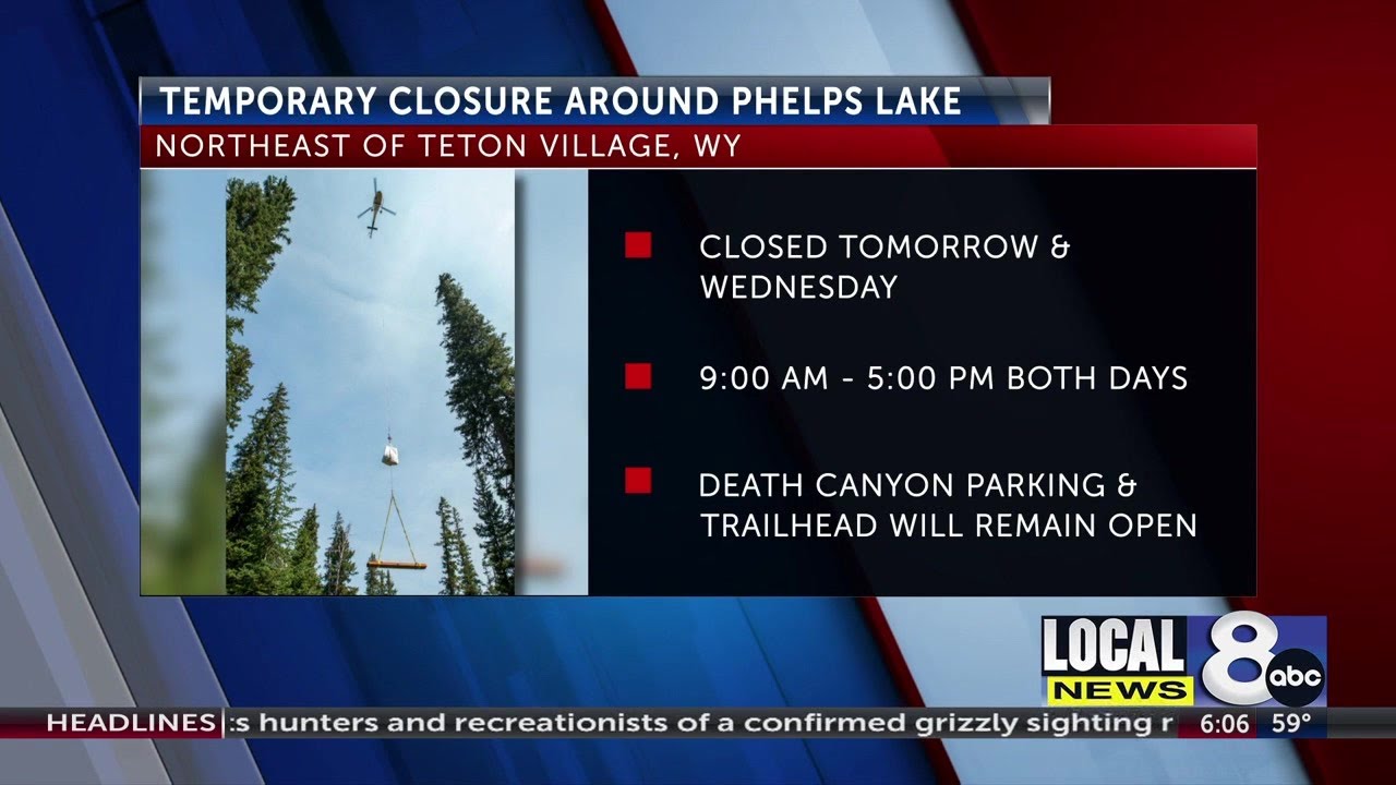 Temporary closures scheduled for trails around Phelps Lake YouTube